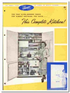 Parsons Company 1949 vintage kitchen catalog Pureaire ultra-modern Parsons Company 1949 vintage kitchen catalog Pureaire ultra-modern