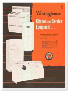 Westinghouse Electric Corp 1949 vintage appliance catalog kitchen Westinghouse Electric Corp 1949 vintage appliance catalog kitchen