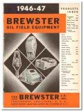 Brewster Company 1947 vintage oil gas catalog oilfield equipment