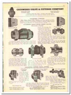 Catawissa Valve Fittings Company 1947 vintage oil gas catalog oilfield Catawissa Valve Fittings Company 1947 vintage oil gas catalog oilfield