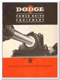 Dodge Mfg Corp 1947 vintage oil gas catalog oilfield power drive