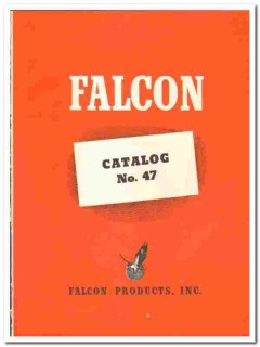 Falcon Products Inc 1947 vintage oil gas catalog oilfield slush pump