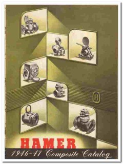 Hamer Oil Tool Company 1947 vintage catalog oilfield plug valves Hamer Oil Tool Company 1947 vintage catalog oilfield plug valves