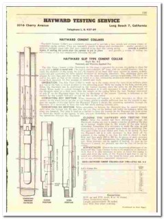 Hayward Testing Service Inc 1947 vintage oil gas catalog oilfield