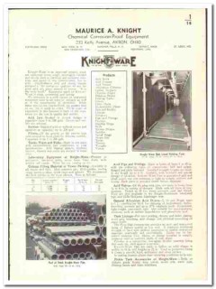 Maurice A Knight 1939 vintage industrial catalog Knight-Ware corrosion Maurice A Knight 1939 vintage industrial catalog Knight-Ware corrosion