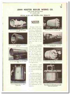 John Nooter Boiler Works Company 1939 vintage industrial catalog John Nooter Boiler Works Company 1939 vintage industrial catalog