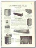 Hauser-Stander Tank Company 1939 vintage industrial catalog wooden Hauser-Stander Tank Company 1939 vintage industrial catalog wooden
