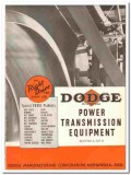 Dodge Mfg Corp 1939 vintage industrial catalog power transmission