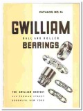 Gwilliam Company 1939 vintage industrial catalog ball roller bearings Gwilliam Company 1939 vintage industrial catalog ball roller bearings