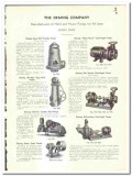 Deming Company 1939 vintage industrial catalog hand power pumps Deming Company 1939 vintage industrial catalog hand power pumps