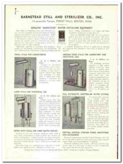 Barnstead Still Sterilizer Company 1939 vintage plumbing catalog