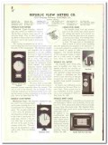 Republic Flow Meters Company 1939 vintage industrial catalog gages Republic Flow Meters Company 1939 vintage industrial catalog gages