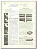 Taylor Forge Pipe Works 1939 vintage industrial catalog