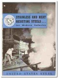 United States Steel Corporation 1939 vintage metal catalog Stainless