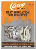 Philip Carey Company 1939 vintage insulation catalog asbestos