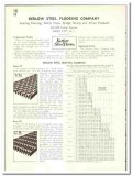 Kerlow Steel Flooring Company 1939 vintage catalog grating safety step