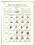 Bright Light Reflector Company 1939 vintage electrical catalog