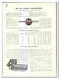 Canton Stoker Corp 1939 vintage heating catalog ram type worm feed