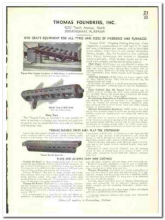Thomas Foundries Inc 1939 vintage heating catalog grate equipment Thomas Foundries Inc 1939 vintage heating catalog grate equipment