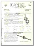 Daniel Orifice Fitting Company 1960 vintage industrial catalog control