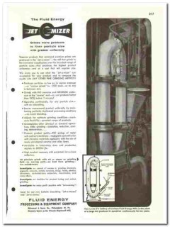 Fluid Energy Processing Equipment Company 1960 vintage catalog Fluid Energy Processing Equipment Company 1960 vintage catalog