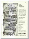 Leonard Construction Company 1960 vintage contractor catalog chemical