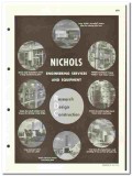 Nichols Engineering Research Corp 1960 vintage industrial catalog Nichols Engineering Research Corp 1960 vintage industrial catalog