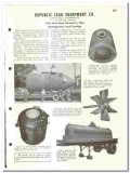 Republic Lead Equipment Company 1960 vintage industrial catalog lining Republic Lead Equipment Company 1960 vintage industrial catalog lining