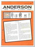 V D Anderson Company 1960 vintage industrial catalog Hi-eF purifiers