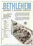 Bethlehem Foundry Machine Company 1960 vintage industrial catalog Bethlehem Foundry Machine Company 1960 vintage industrial catalog