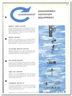 Chemineer Inc 1960 vintage industrial catalog Agitation Equipment Chemineer Inc 1960 vintage industrial catalog Agitation Equipment