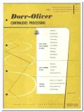 Dorr-Oliver Inc 1960 vintage industrial catalog Continuous Processing Dorr-Oliver Inc 1960 vintage industrial catalog Continuous Processing