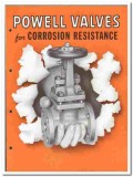 Wm Powell Company 1960 vintage industrial catalog valves corrosion Wm Powell Company 1960 vintage industrial catalog valves corrosion