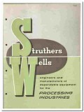 Struthers Wells Corp 1960 vintage industrial catalog processing Struthers Wells Corp 1960 vintage industrial catalog processing