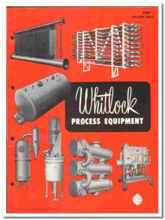 Whitlock Mfg Company 1960 vintage industrial catalog Heat Exchanger Whitlock Mfg Company 1960 vintage industrial catalog Heat Exchanger