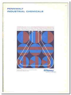 Pennwalt Corp 1970 vintage chemical catalog industrial organic Pennwalt Corp 1970 vintage chemical catalog industrial organic