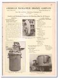 American Manganese Bronze Company 1942 vintage industrial catalog