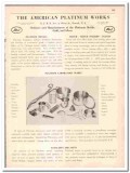 American Platinum Works 1942 vintage metal catalog laboratory wares