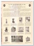 E W Bacharach Company 1942 vintage industrial catalog chemical feeders E W Bacharach Company 1942 vintage industrial catalog chemical feeders