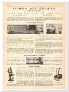 Bausch Lomb Optical Company 1942 vintage industrial catalog process Bausch Lomb Optical Company 1942 vintage industrial catalog process