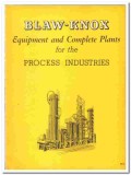 Blaw-Knox Company 1942 vintage industrial catalog process equipment Blaw-Knox Company 1942 vintage industrial catalog process equipment