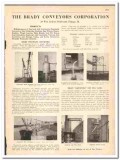 Brady Conveyors Corp 1942 vintage industrial catalog Ashveyor Brady Conveyors Corp 1942 vintage industrial catalog Ashveyor
