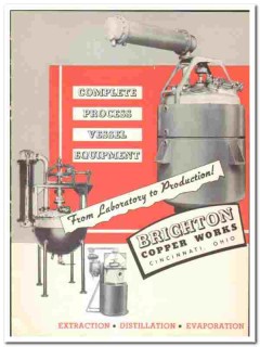 Brighton Copper Works 1942 vintage industrial catalog process vessels Brighton Copper Works 1942 vintage industrial catalog process vessels