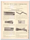 Chicago Metal Hose Corp 1942 vintage industrial catalog flexible Chicago Metal Hose Corp 1942 vintage industrial catalog flexible