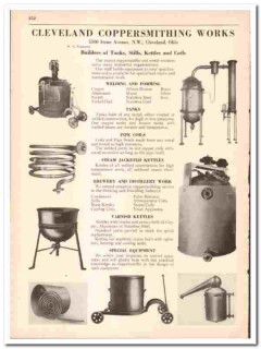 Cleveland Coppersmithing Works 1942 vintage industrial catalog tanks Cleveland Coppersmithing Works 1942 vintage industrial catalog tanks
