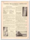Fansteel Metallurgical Corp 1942 vintage industrial catalog acid proof Fansteel Metallurgical Corp 1942 vintage industrial catalog acid proof