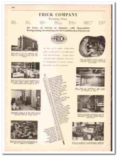 Frick Company 1942 vintage industrial catalog refrigerating ice-making Frick Company 1942 vintage industrial catalog refrigerating ice-making