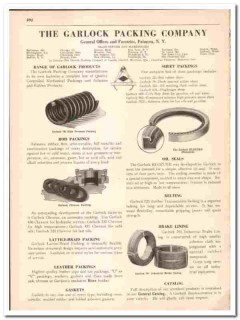 Garlock Packing Company 1942 vintage industrial catalog asbestos Garlock Packing Company 1942 vintage industrial catalog asbestos