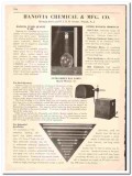 Hanovia Chemical Mfg Company 1942 vintage catalog laboratory Hanovia Chemical Mfg Company 1942 vintage catalog laboratory