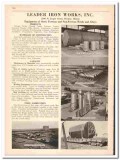 Leader Iron Works Inc 1942 vintage metal catalog industrial equipment Leader Iron Works Inc 1942 vintage metal catalog industrial equipment